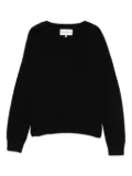 Eric Bompard round-neck cashmere sweater - Black