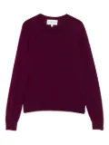 Eric Bompard extrafine crew-neck pullover - Purple