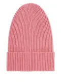 Eric Bompard ribbed cashmere beanie - Pink