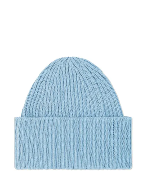 Eric Bompard ribbed beanie hat