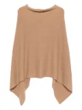 Eric Bompard cashmere poncho - Brown
