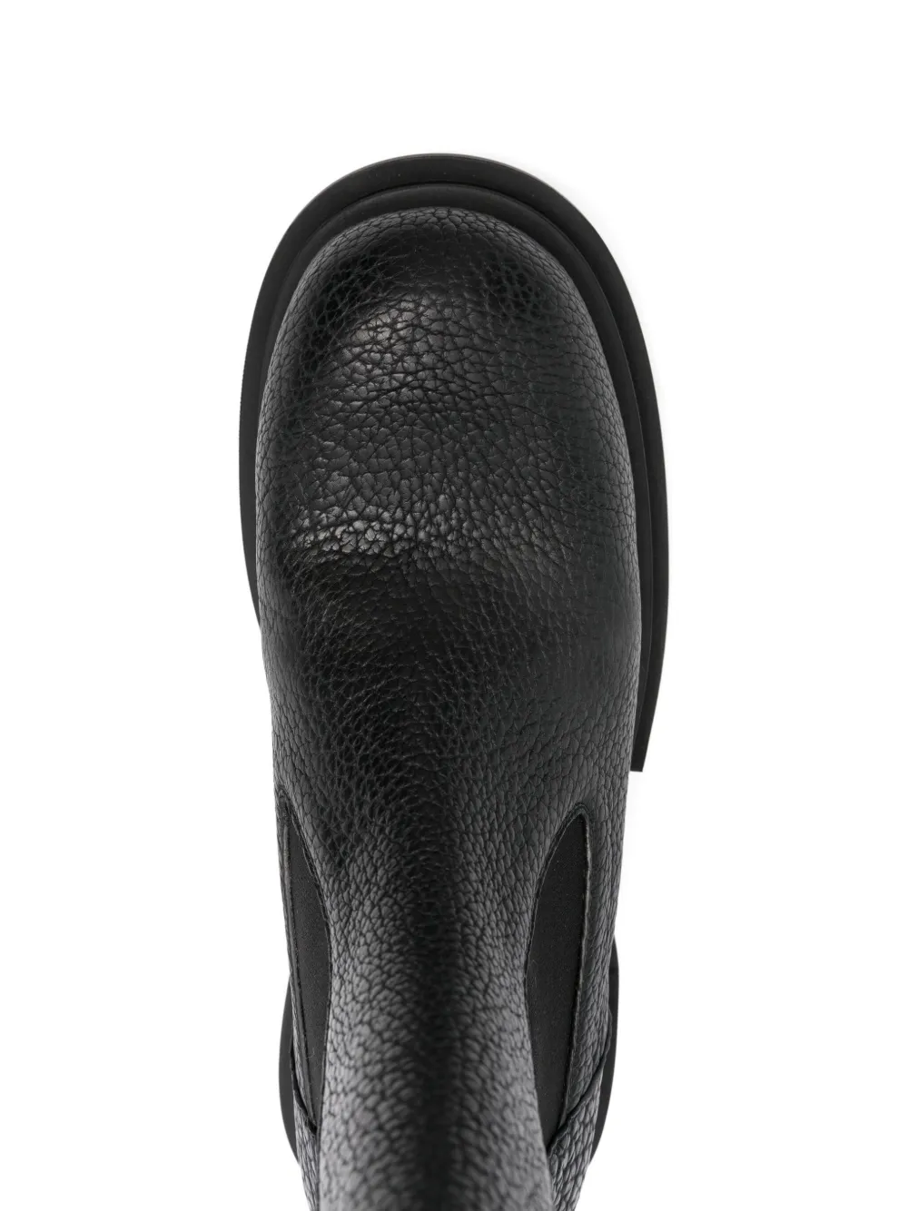 Rick Owens 60mm Beatle Bogun platform boots Black