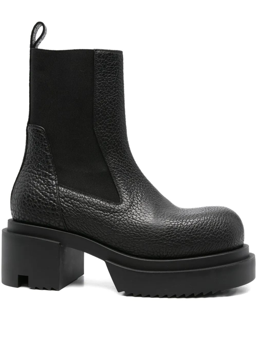 Rick Owens 60mm Beatle Bogun platform boots Black