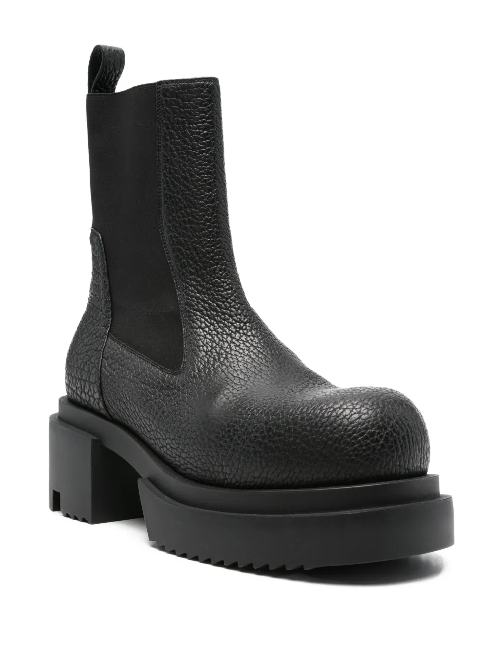 Rick Owens 60mm Beatle Bogun platform boots Black