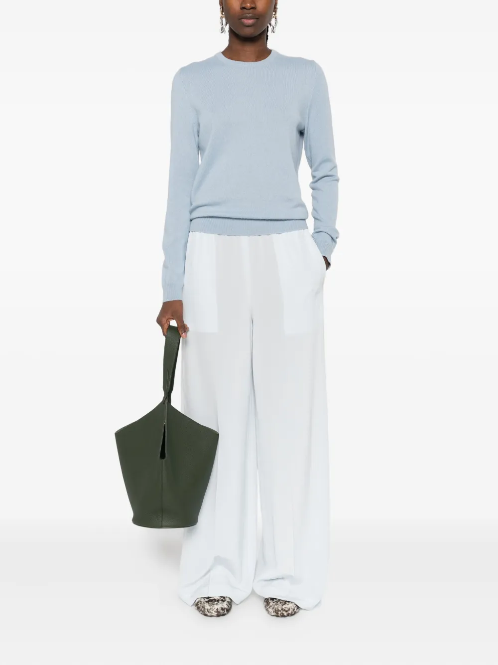 Eric Bompard crew-neck cashmere sweater | Knitted Sweaters | Image 2