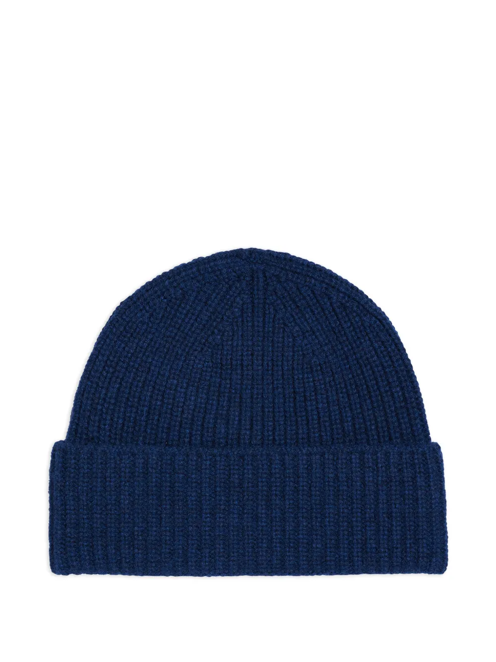 Eric Bompard ribbed-knit beanie hat | Blue | Image 1
