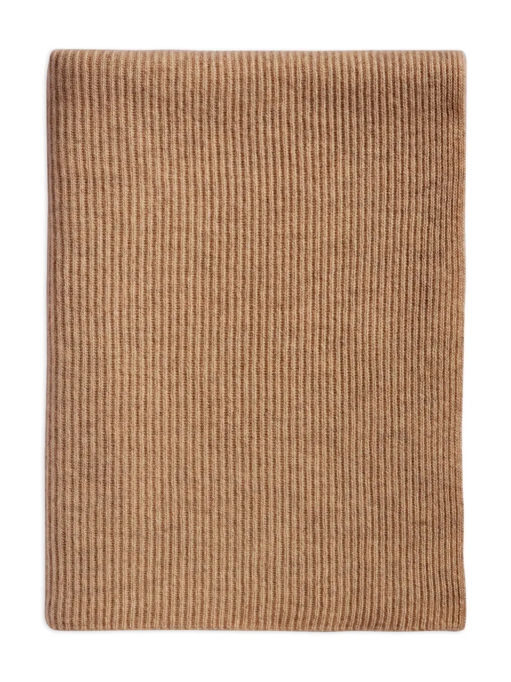 Eric Bompard ribbed cashmere scarf | Brown | Image 1