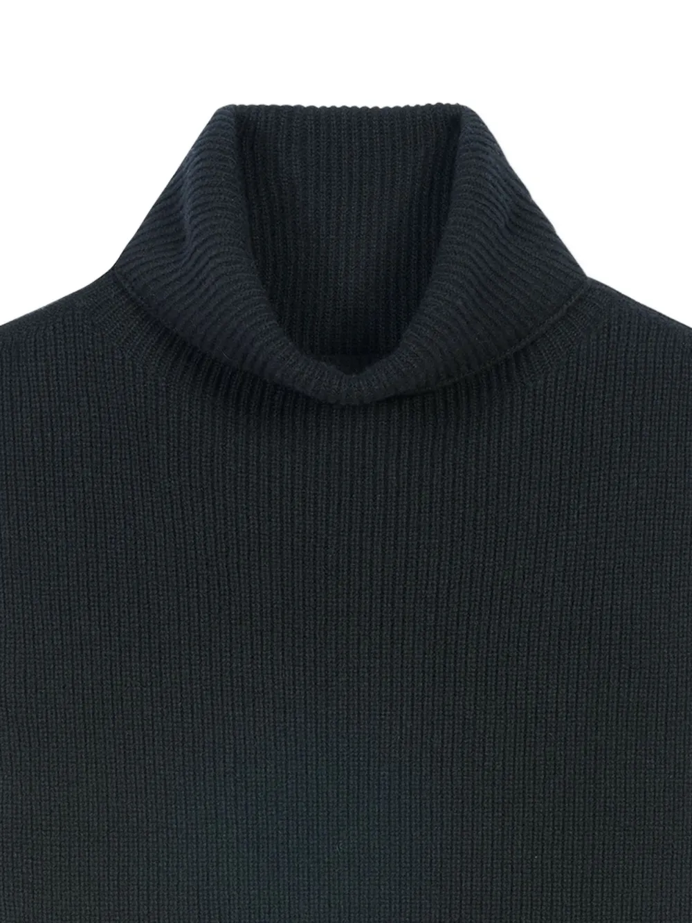 Eric Bompard bufanda tejida de canalé con cuello de tortuga | Hombre | Image 2