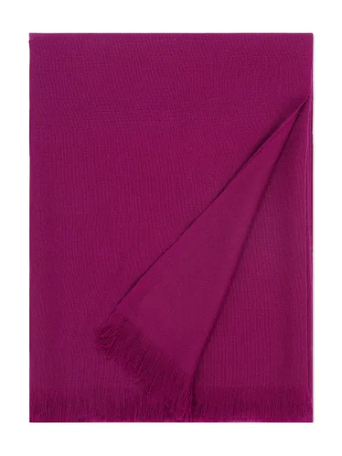 Eric Bompard fringed voile scarf