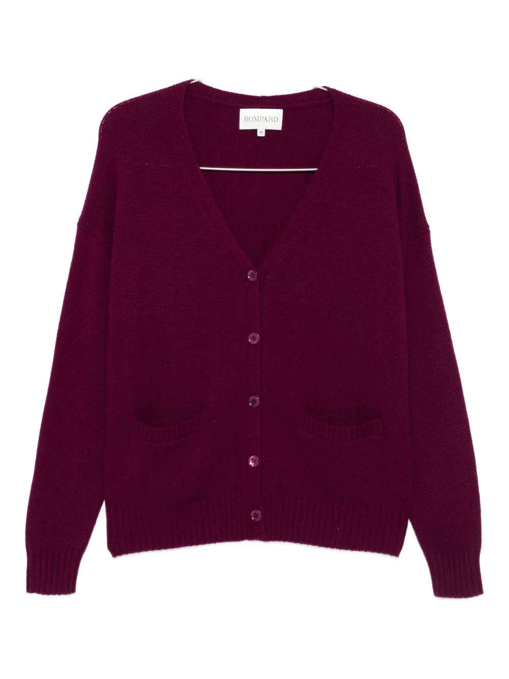 Eric Bompard Vest met knoopsluiting en opgestikte zak Paars