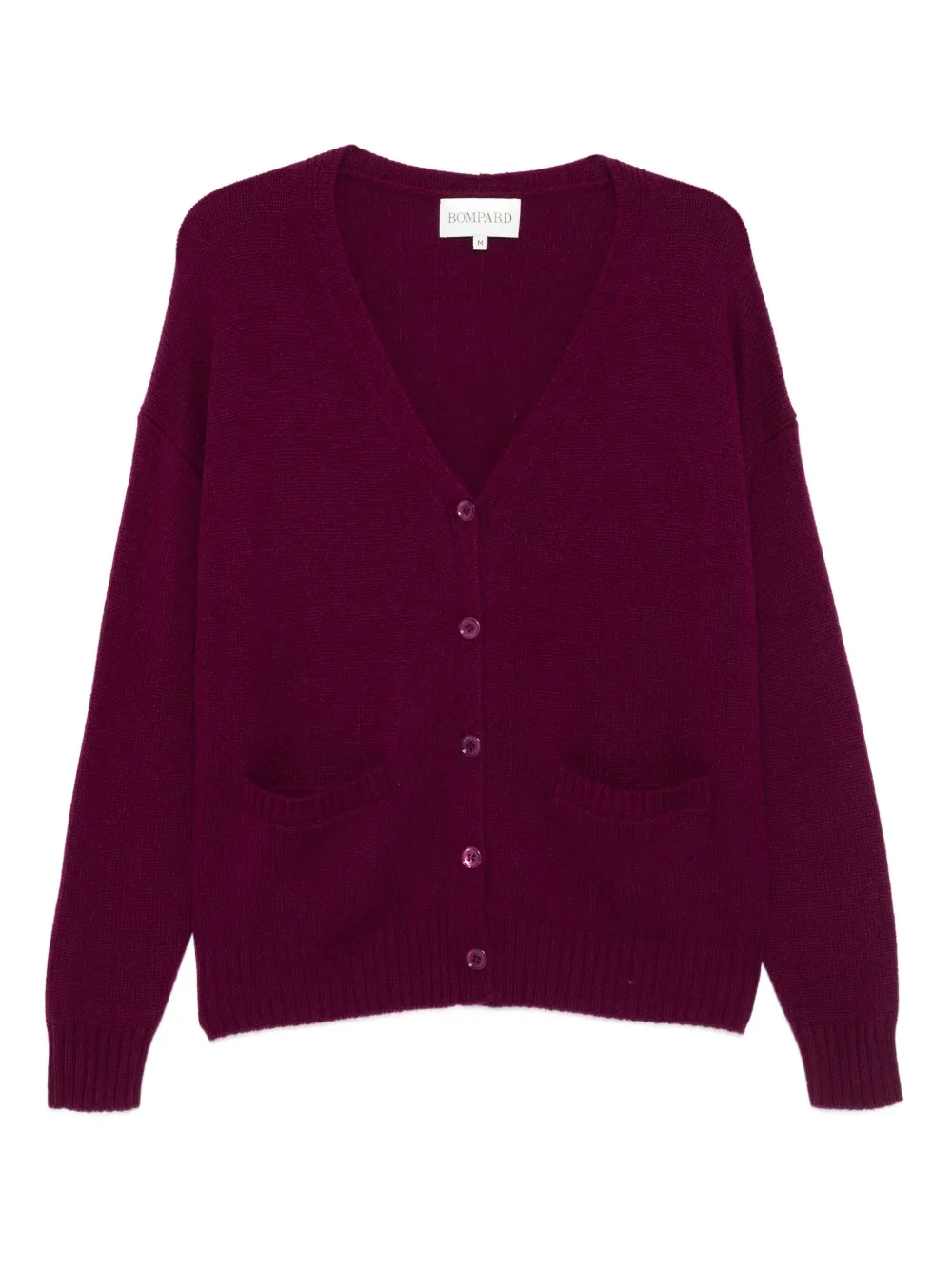 Eric Bompard Vest met knoopsluiting en opgestikte zak Paars