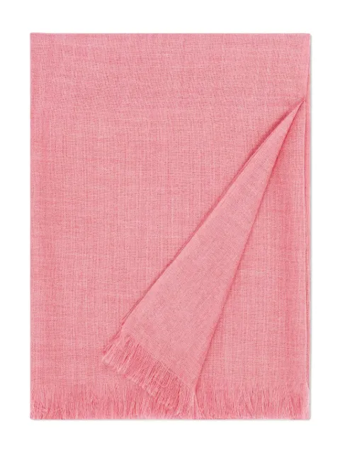 Eric Bompard voile fringed scarf
