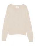 Eric Bompard round-neck cashmere sweater - Neutrals