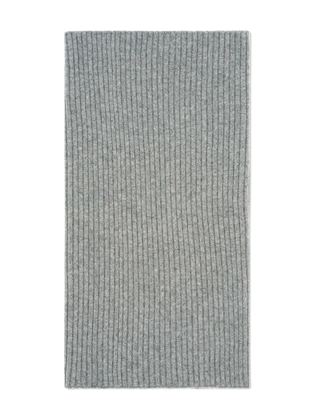 Eric Bompard Ribbed Cashmere Snood In Gray