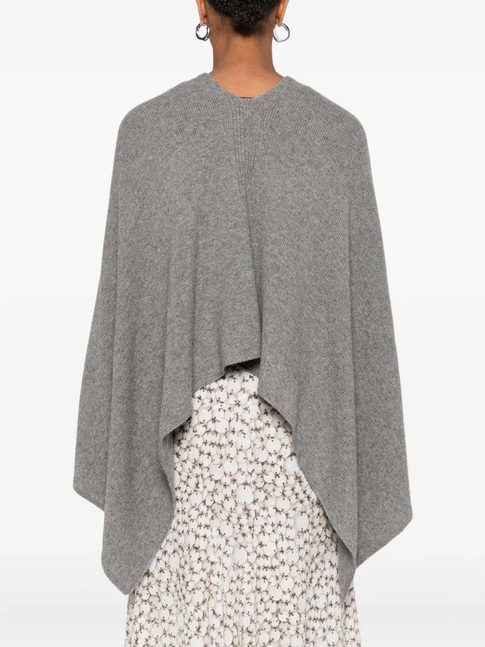 Eric Bompard Kasjmier poncho Grijs