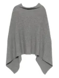 Eric Bompard cashmere poncho - Grey
