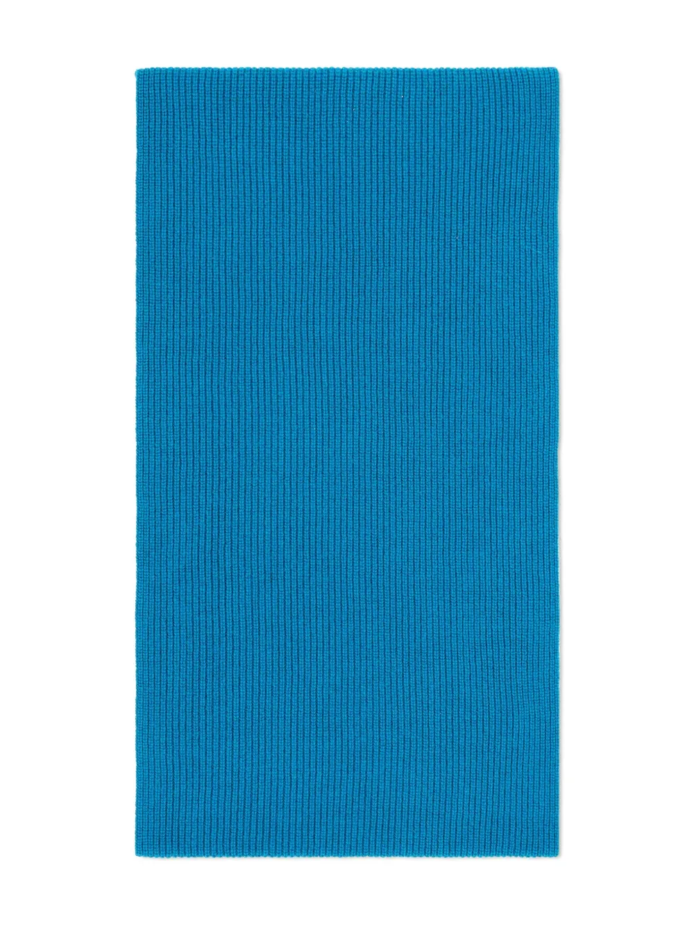 Eric Bompard bufanda de cachemira tejida de canalé | azul | Image 1