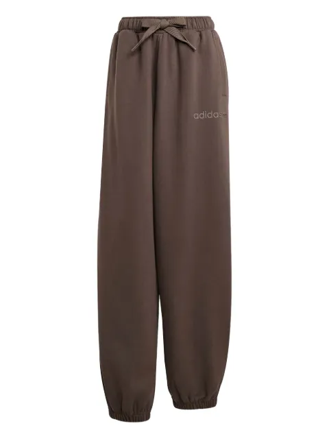 adidas Essentials Linear drawstring-waist track trousers 