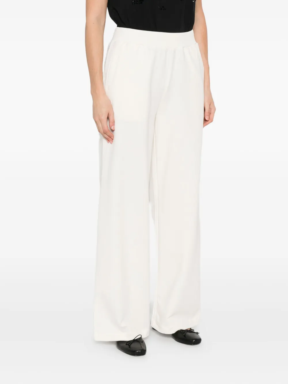 LIU JO Broek met elastische taille Beige
