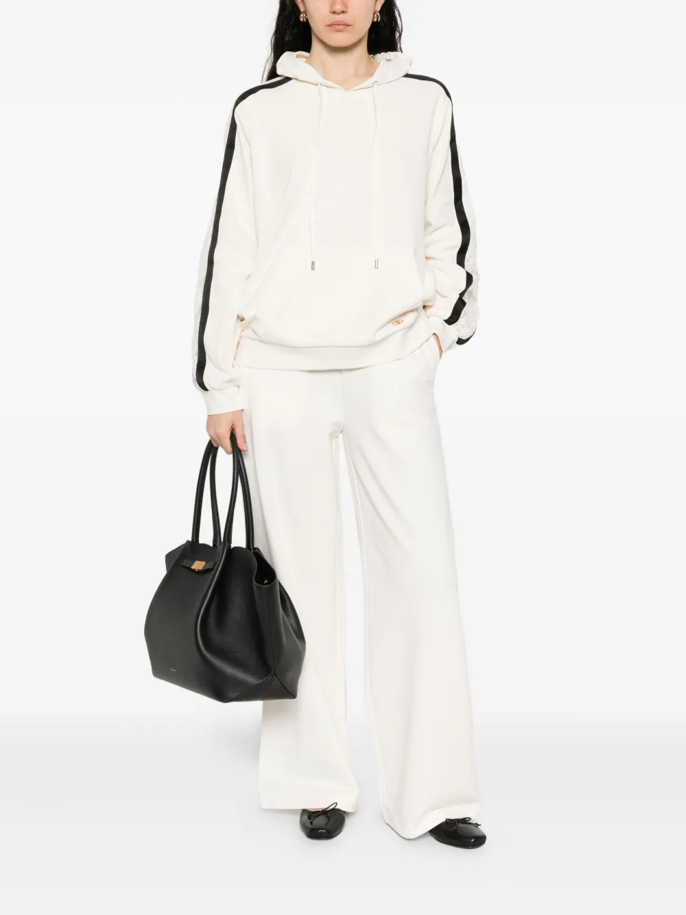 LIU JO Broek met elastische taille - Beige