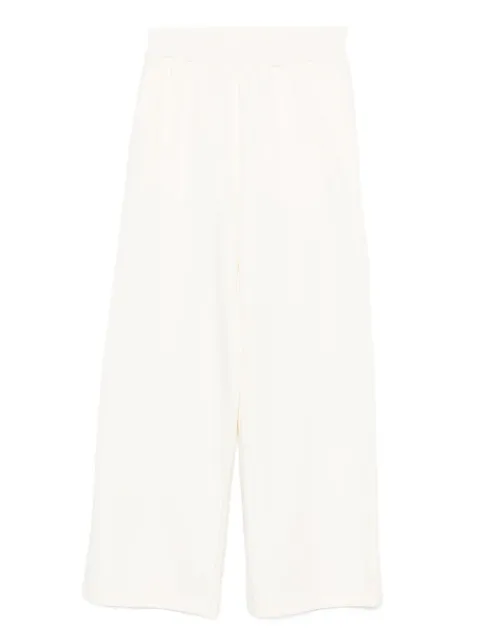 LIU JO elastic-waist cotton trousers