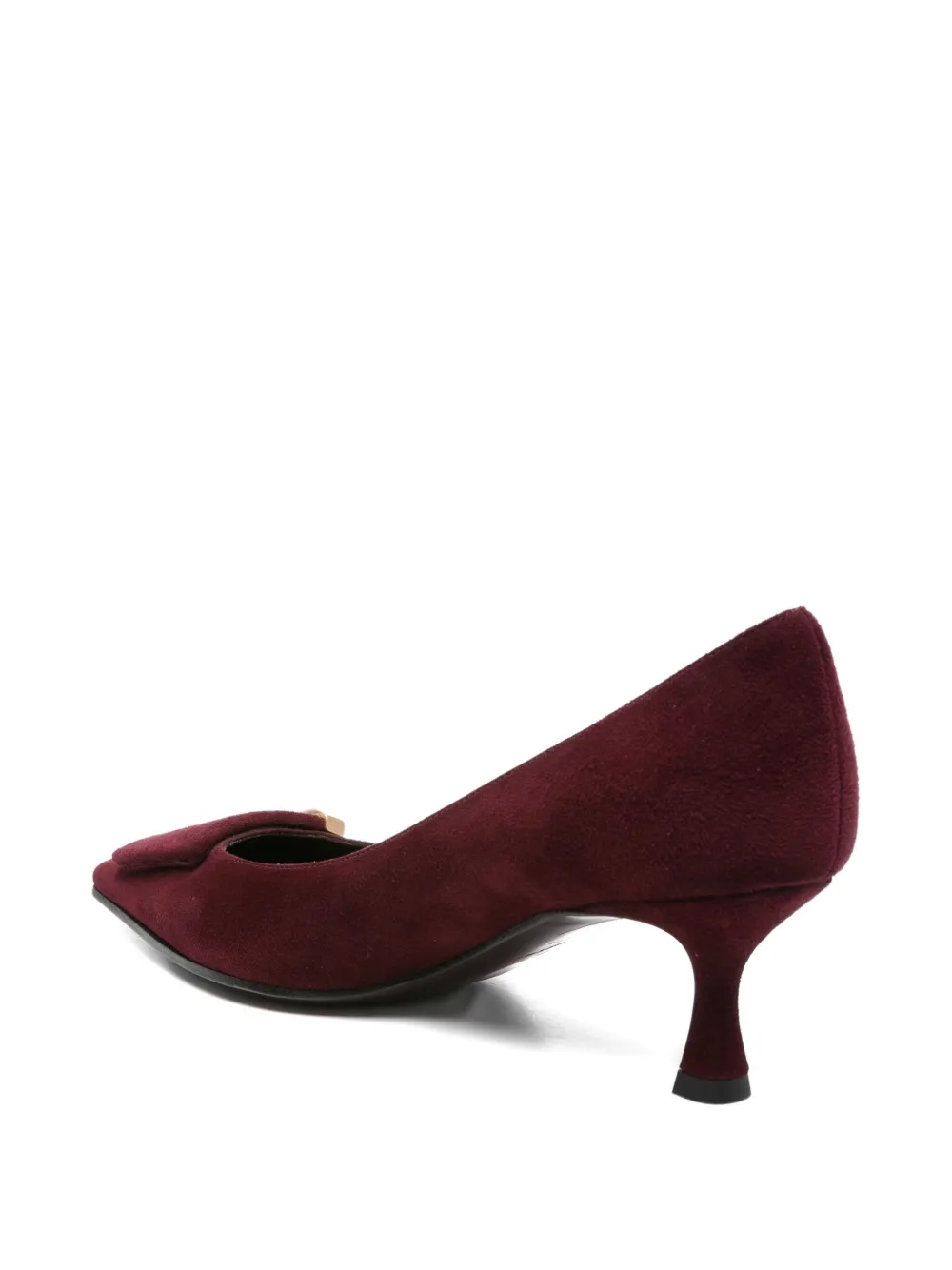 Roberto Festa 60mm Mila suede pumps Red