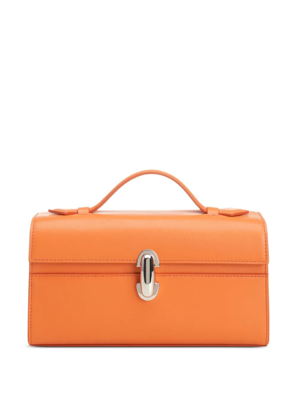 top-handle clutch bag