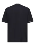 Eleventy contrast-trimmed T-shirt - Blue