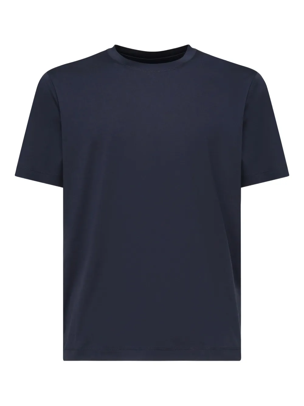 Eleventy crew-neck T-shirt Blauw