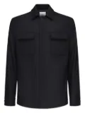 Eleventy double-pocket shirt jacket - Blue