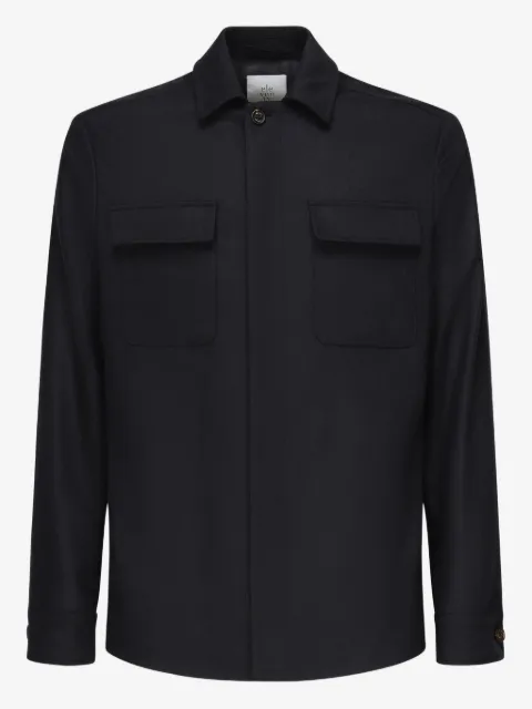 Eleventy double-pocket shirt jacket