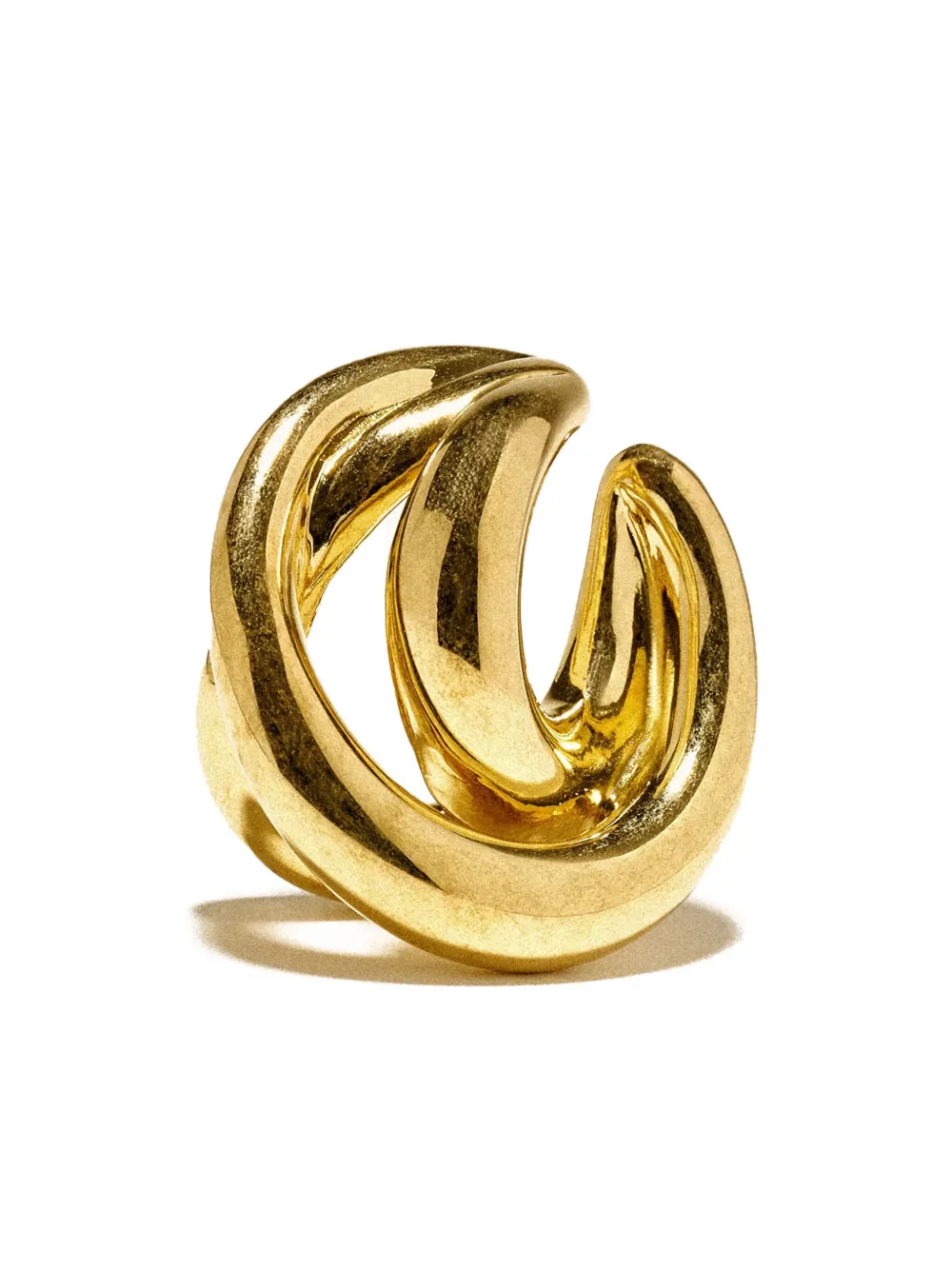Panconesi Triptych Triple-ring Ear Cuff In Gold