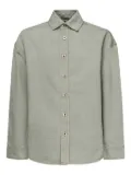 LOEWE button-fastening cotton shirt - Green