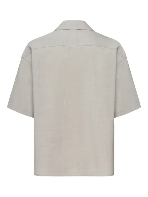 LOEWE revere-collar short-sleeve shirt