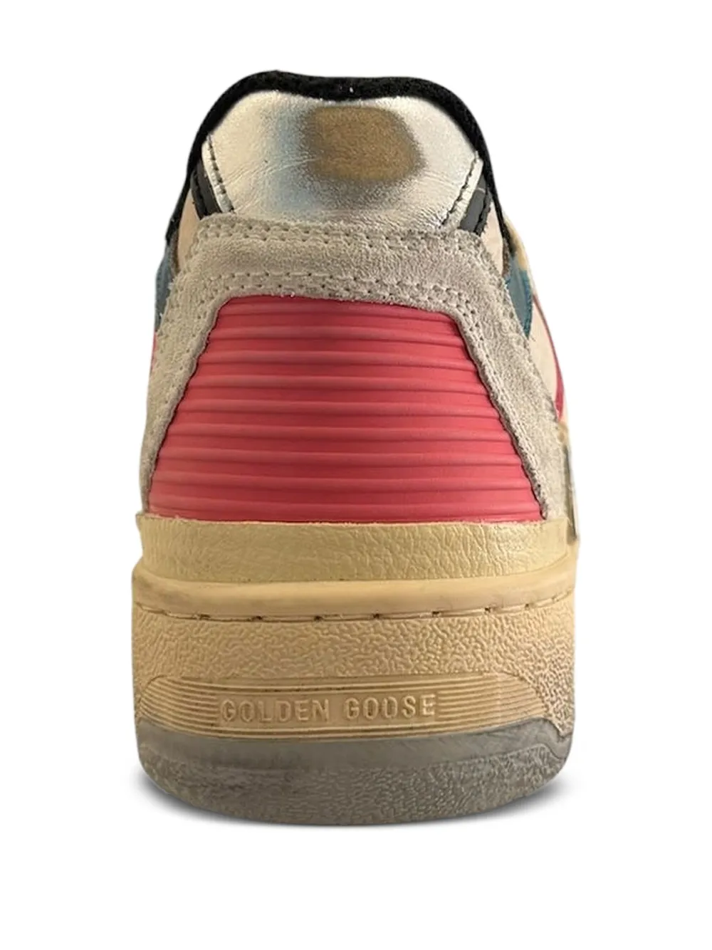 Golden Goose Forty2 leren sneakers met sterpatch Beige