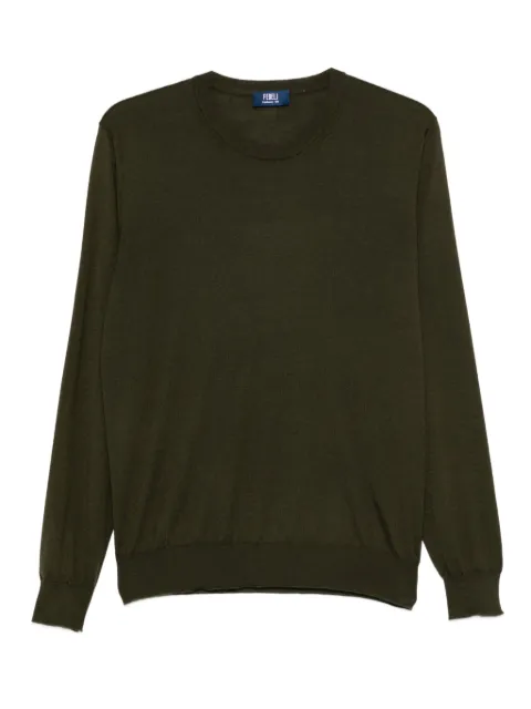 Fedeli round-neck cashmere sweater