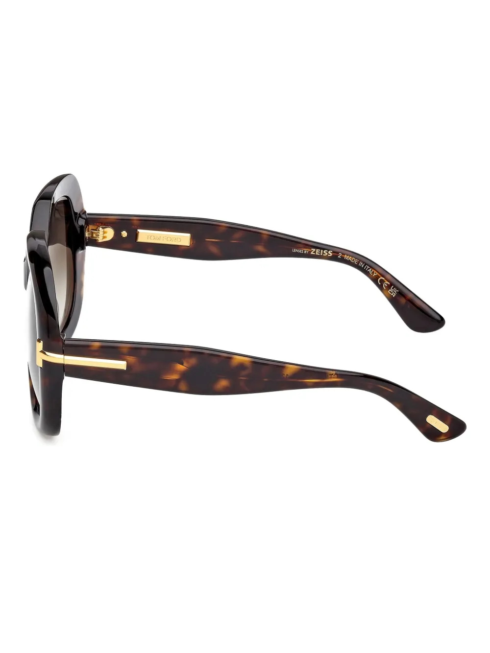 TOM FORD Eyewear geometric-frame sunglasses Bruin