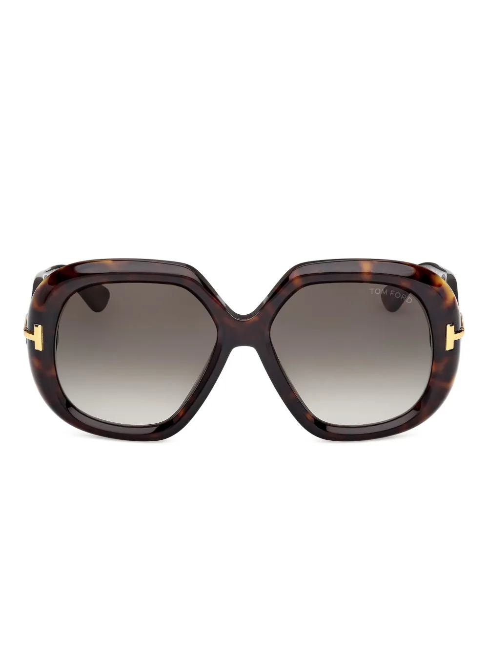 TOM FORD Eyewear geometric-frame sunglasses Bruin