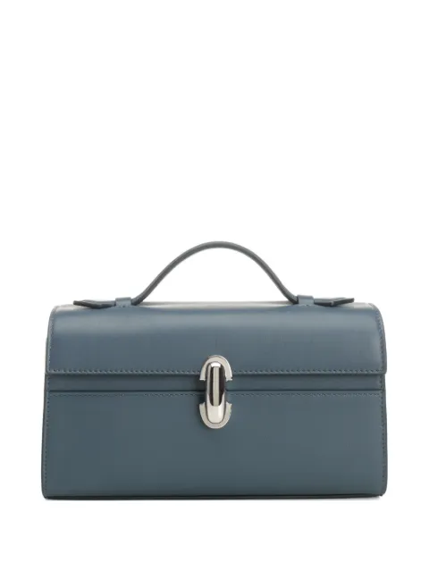 Savette  small stitching-detail clutch bag