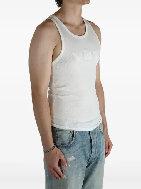 VETEMENTS logo-detail tank top