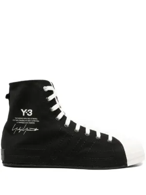 レディース 新品Y-3ハイカットスニーカー37 ハイカット Y-3(ワイスリー) スニーカー(レディース) - 海外通販