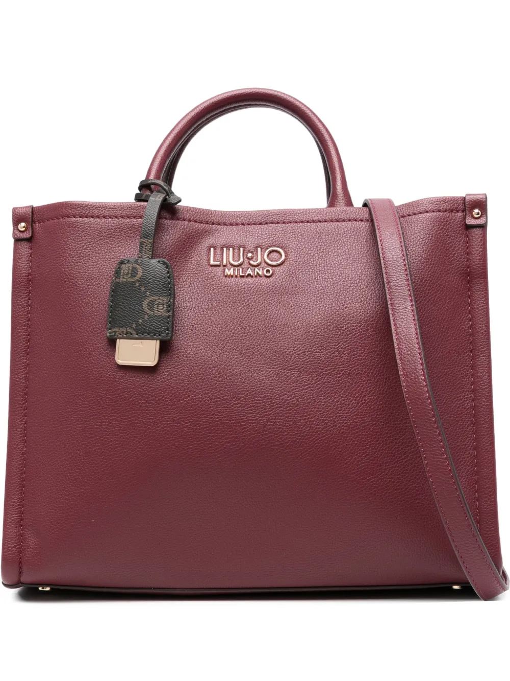 medium logo-plaque tote bag