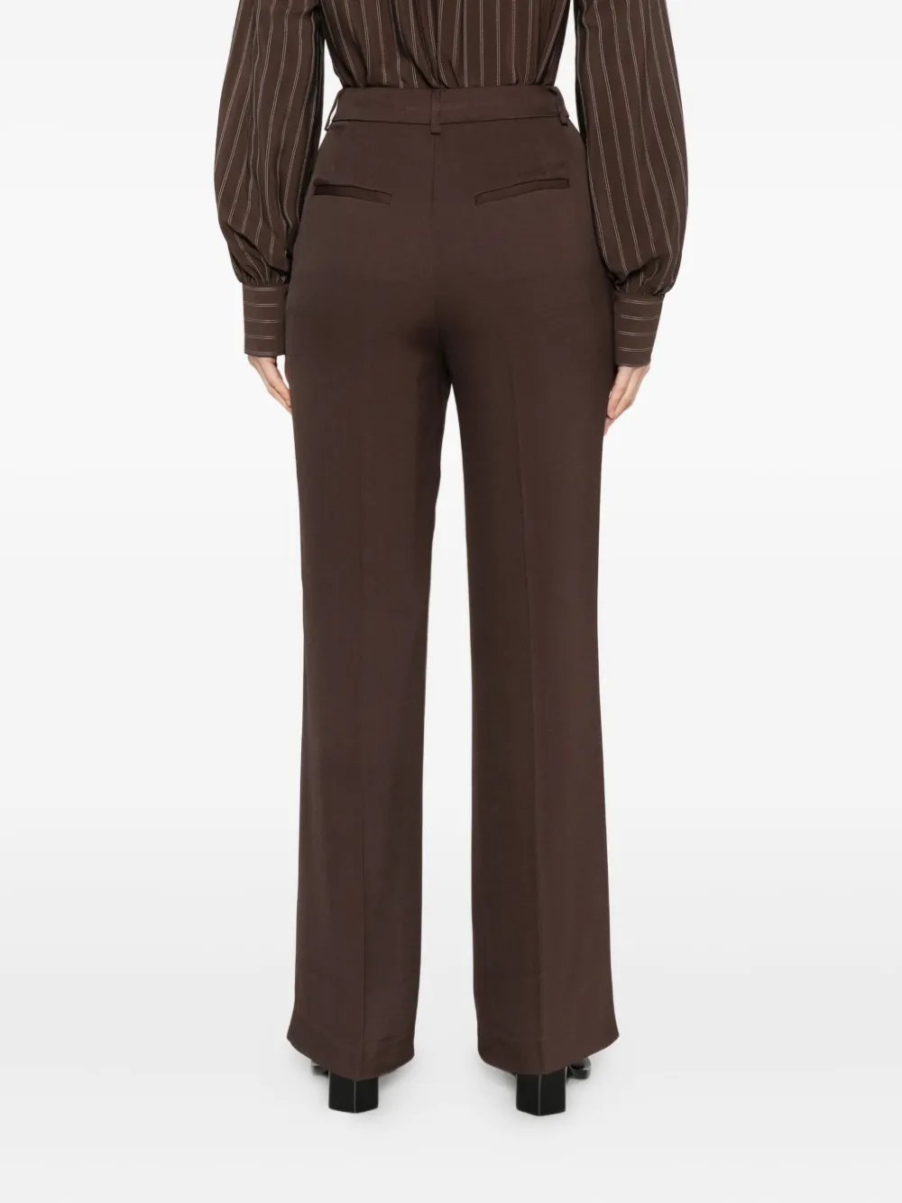 Semicouture Flared broek Bruin