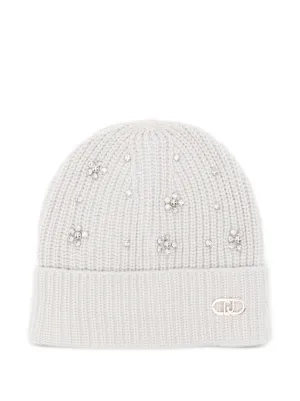 ハット LIU JO Woman Hat White 2F3064M0300 00086 Beanies Women | Liu Jo