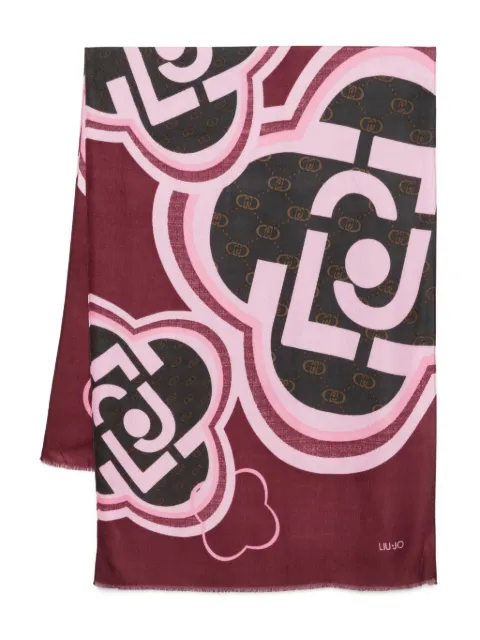 LIU JO mascada con logo estampado