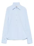 Semicouture classic-collar shirt - Blue