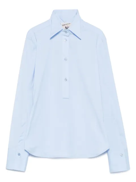 Semicouture camisa con cuello