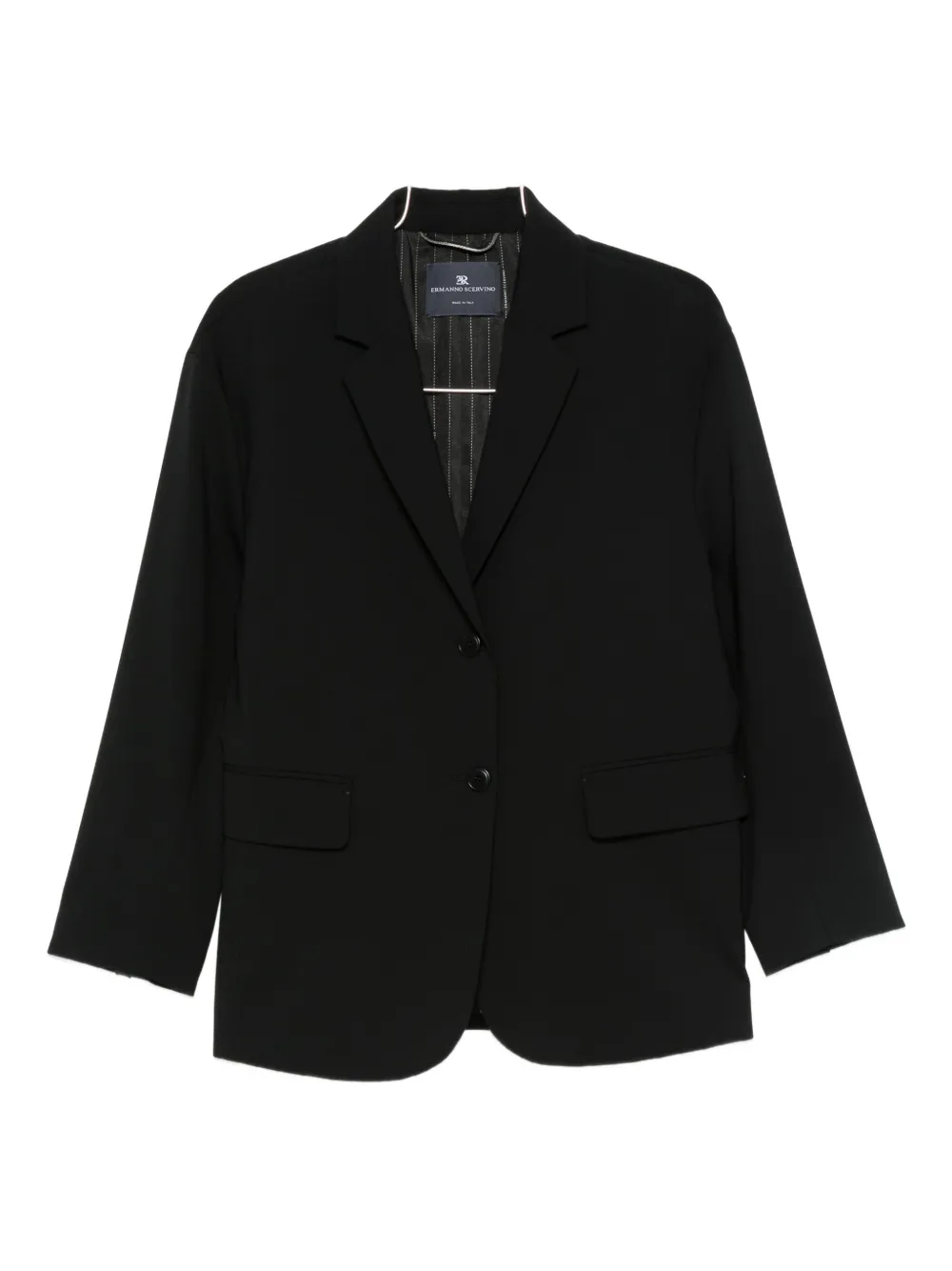 Ermanno Scervino Single-breasted Blazer In Black