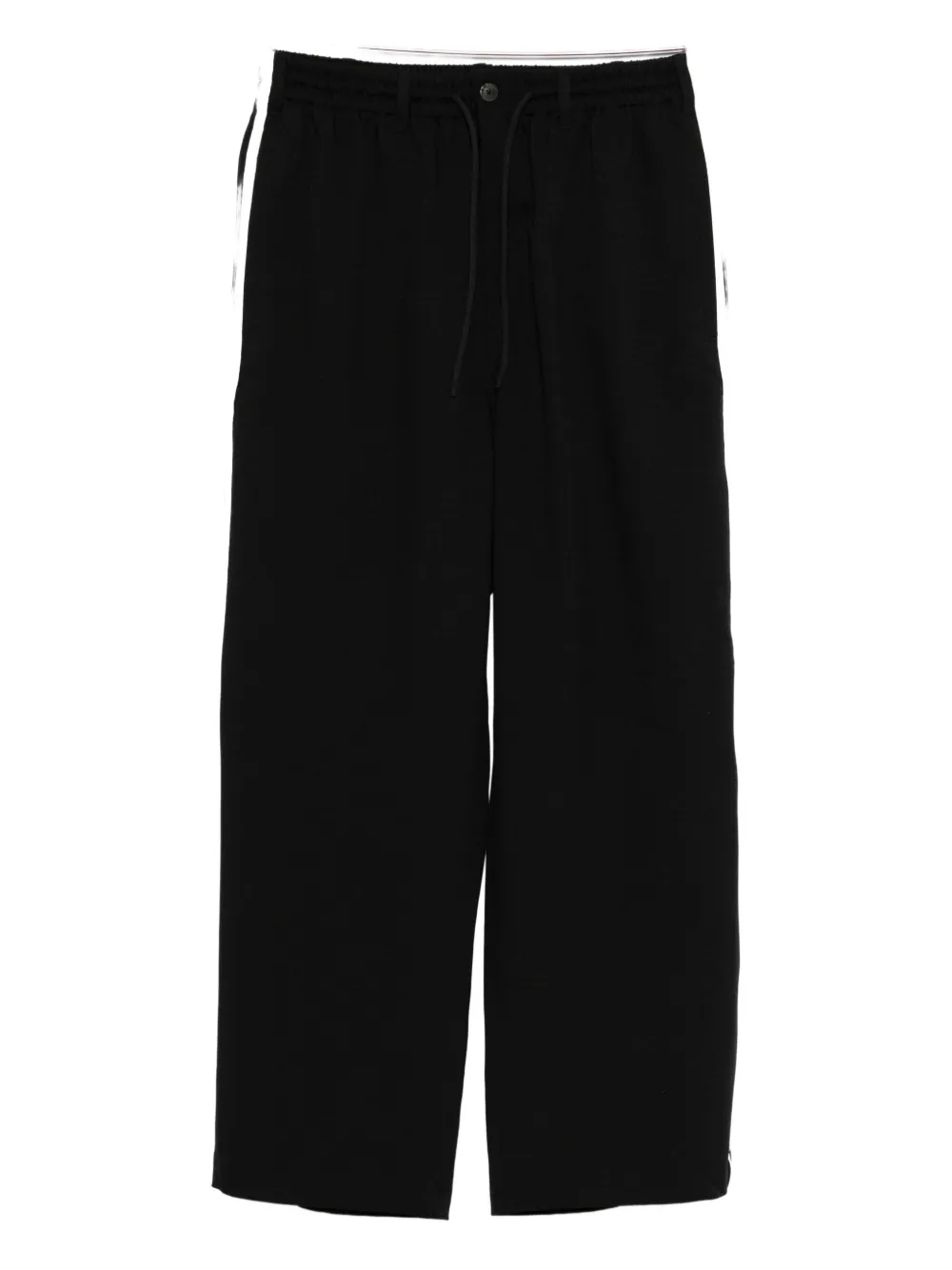 side-stripe drawstring trousers
