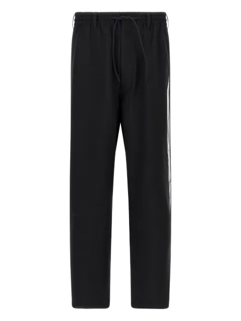 Y-3 ADIDAS side-stripe drawstring trousers